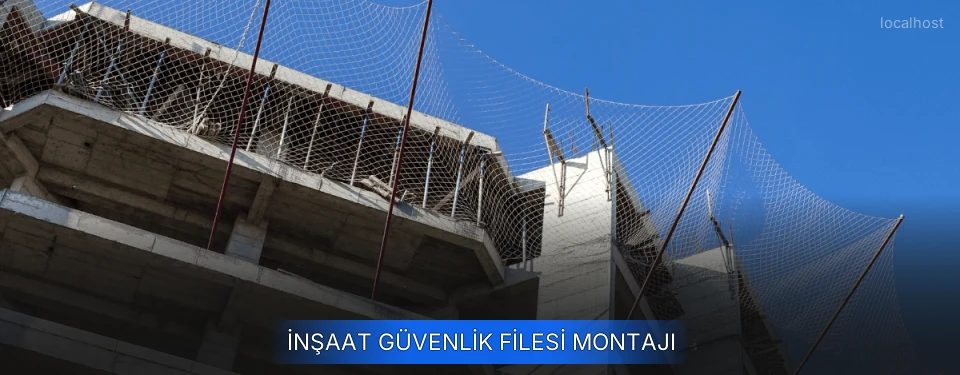 İnşaat Güvenlik Filesi Montajı